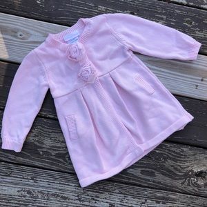 Bonnie Baby Macy’s Sweater Coat With Roses